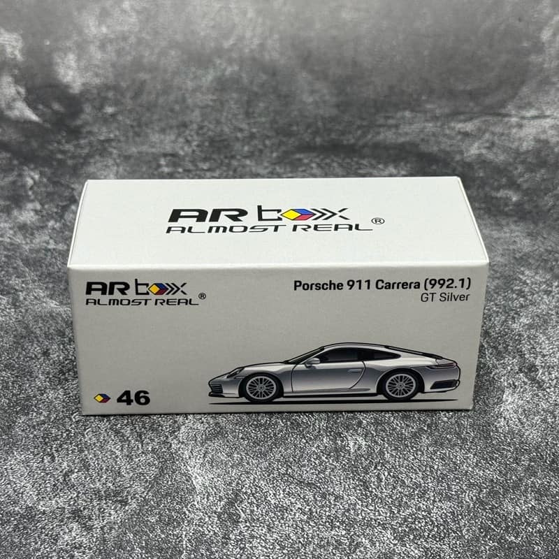AR Box 1:64 Porsche 911 Carrera (992.1) Diecast Model