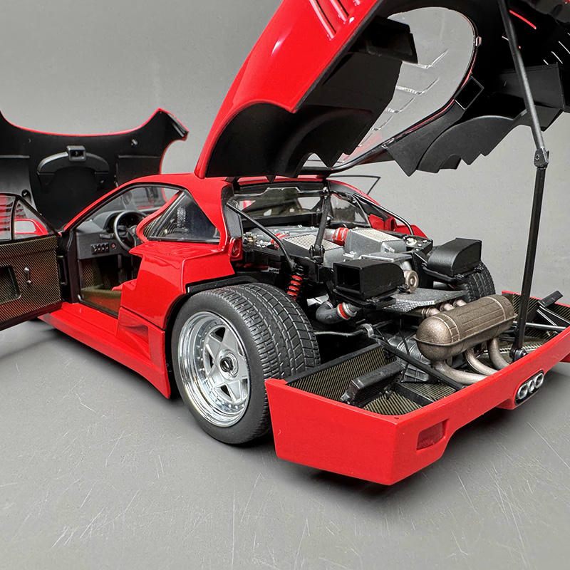フェラーリF40 1/18 ローダウンカスタム 1/18 フェラーリ ミニカー フェラーリ F40 コンペティツィオーネ NARDO
