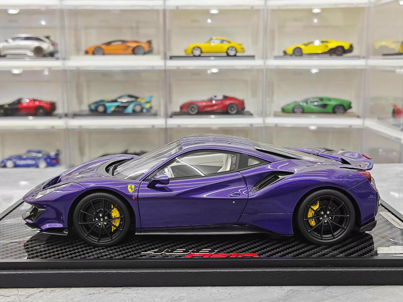 BBR 1:18 Ferrari 488 Pista Spider Hardtop Resin Model – YX car model