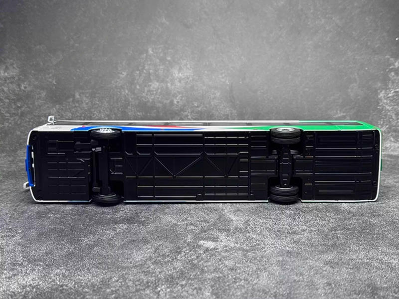 ゆん　ミニチュア Zhongtong N12 (LCK6126EVGRA1) 1:43 Diecast Qingdao Bus Model – YX