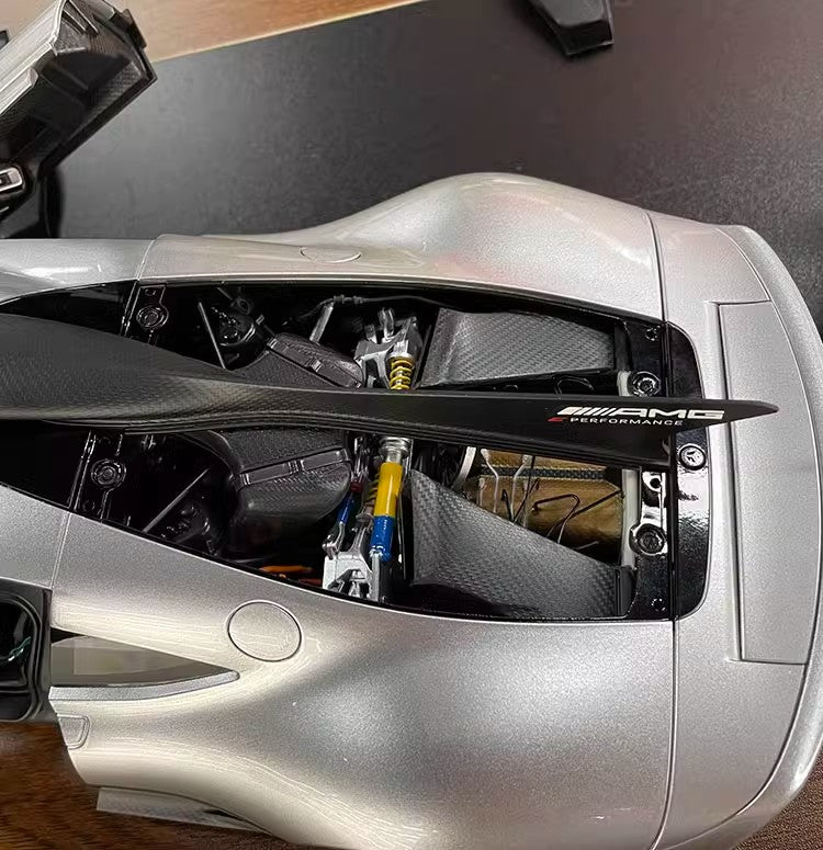 NZG 1:12 ONE Benz AMG Diecast Model – 2023 Edition, Fully Open Simulation Car Model