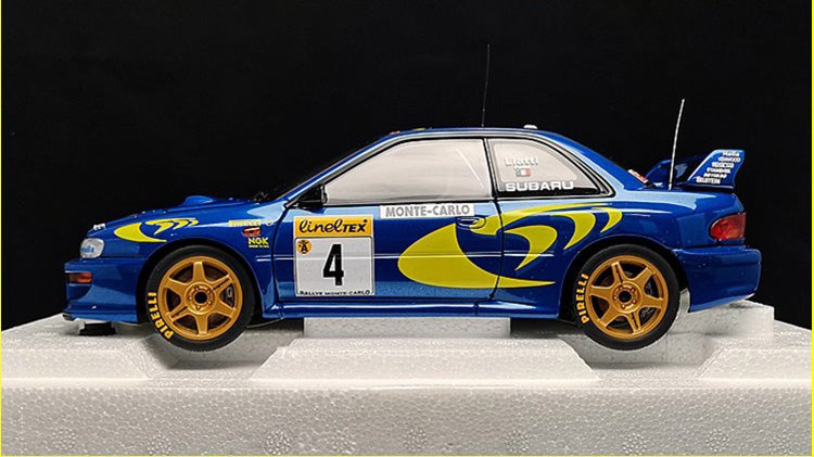 AUTOart 1:18 Subaru WRC Rally Model Car – YX car model