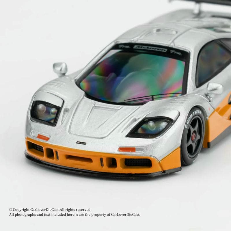 MINI GT 1:64 McLaren F1 GTR 1995 Diecast Model Car #1318 – Alloy Supercar Collectible