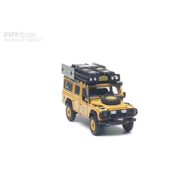 AR Box 1:64 Land Rover Defender 110 Camel Trophy 1993 Sabah–Malaysia Support Vehicle Diecast Model