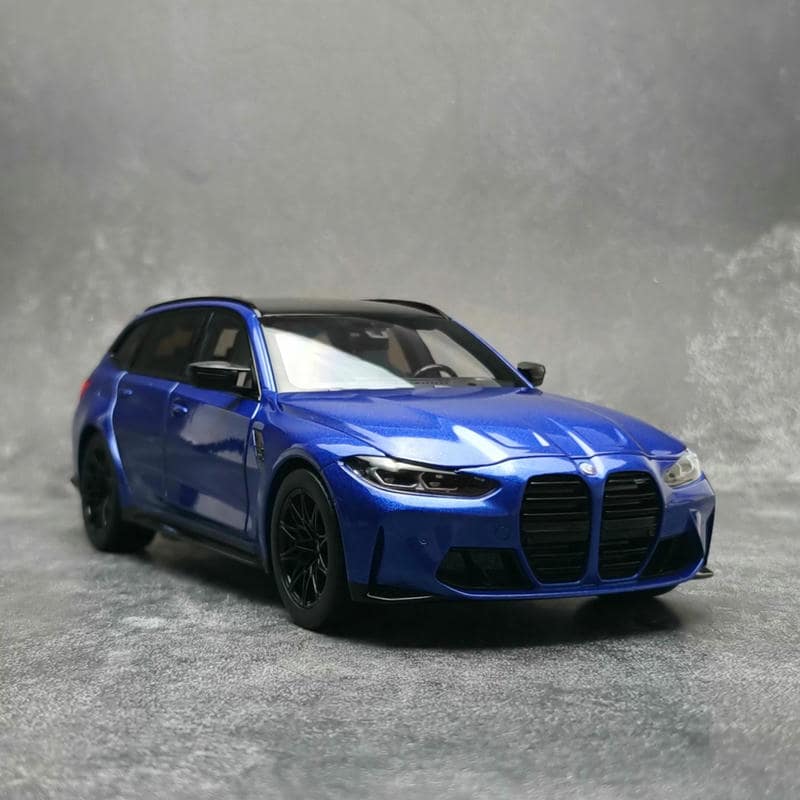 TSM Model 1:18 BMW M3 Touring Isle of Man Green Diecast Model