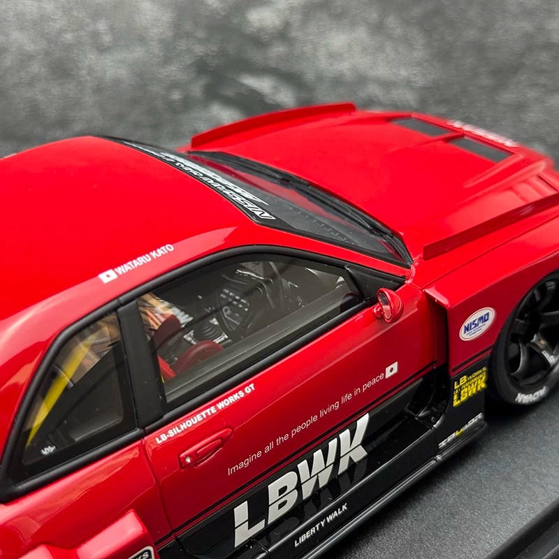 GT Spirit 1:18 Nissan Skyline GT-R R34 Super Silhouette LBWK Resin Model