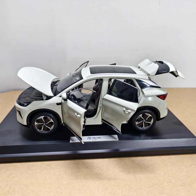 Original 1:18 BYD Yuan PLUS Diecast Model Car