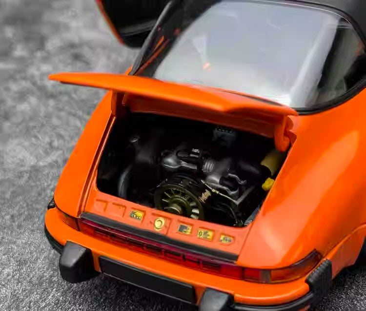 Minichamps 1:18 911 1983 Carrera 3.2 Targa Legierung Simulation Automodell