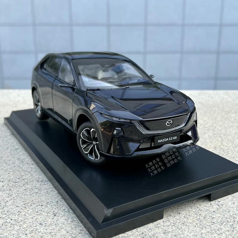 Official 1:18 Mazda EZ-60 Diecast Model Car – Electric SUV New Energy Vehicle Collector