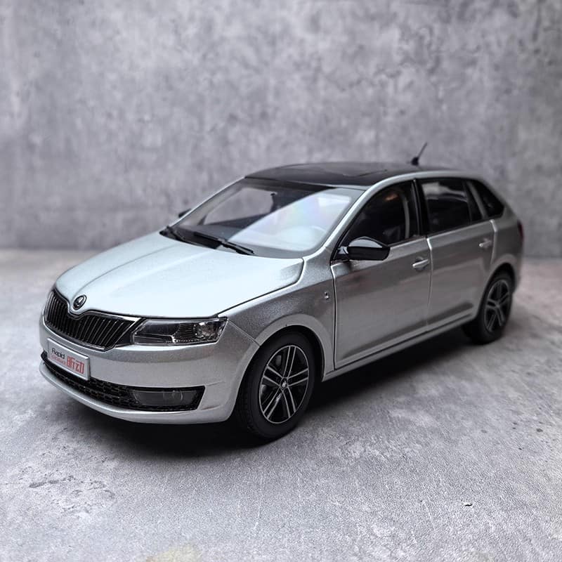 SAIC1:18 Scale Volkswagen Skoda Rapid Die-Cast Model Car