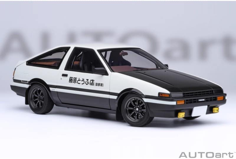AUTOart 1:18 Toyota AE86 “Initial D” 30th Anniversary Diecast Model Car