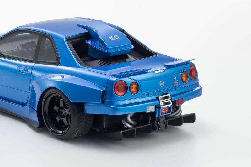 Kyosho 1:18 Nissan Skyline GT-R R34 Resin Model Car