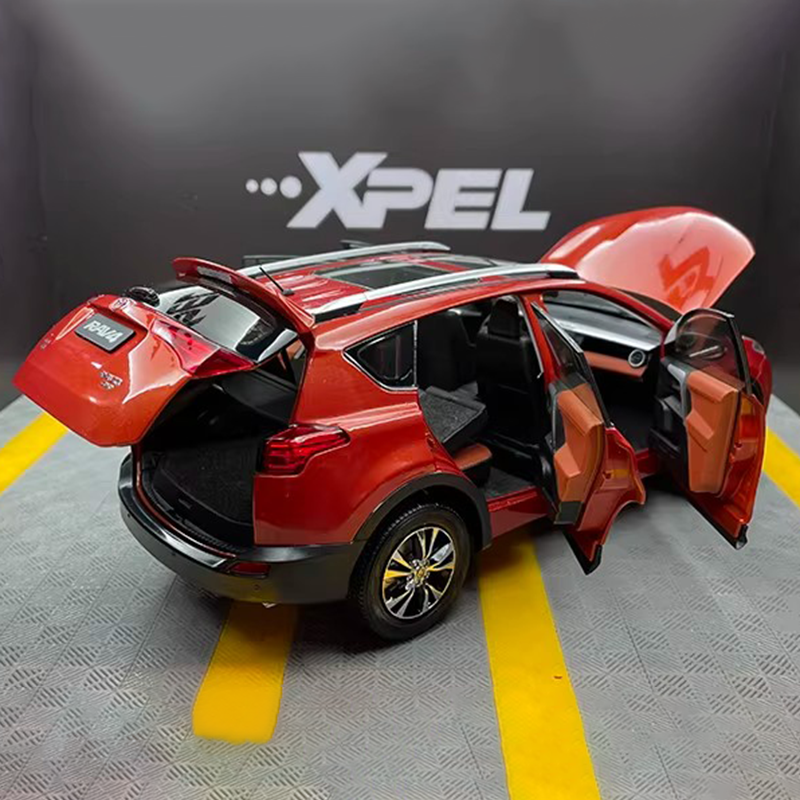 Original Factory 1:18 Toyota RAV4 2013 Alloy Diecast Model Car