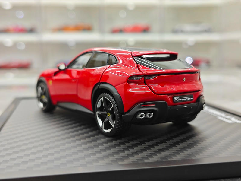 BBR Ferrari Purosangue Black Roof 1:43 Diecast Model Car