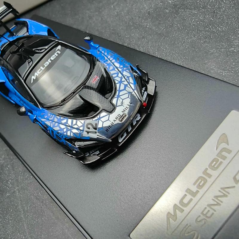 LCD Models 1:64 McLaren Senna GTR Diecast Model Car – Alloy Hypercar Collectible