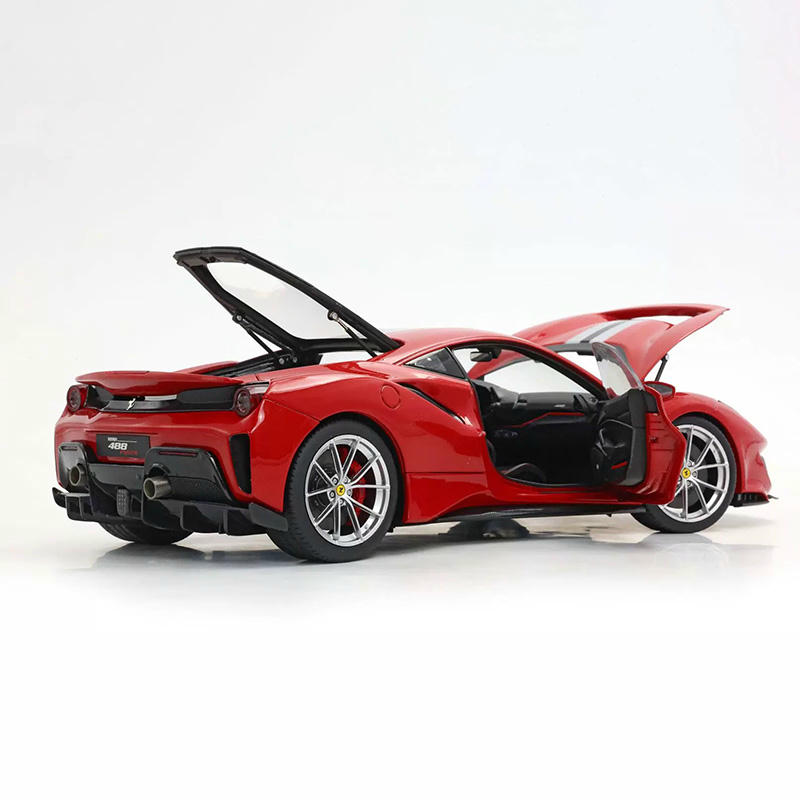 BBR 1:18 Ferrari 488 Pista Diecast Model – Rosso Corsa
