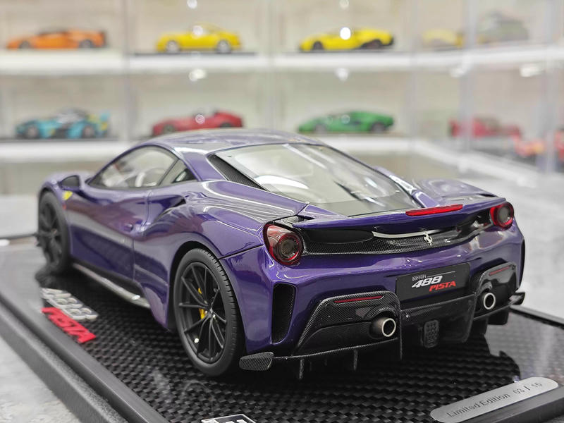 BBR 1:18 Ferrari 488 Pista Spider Hardtop Resin Model