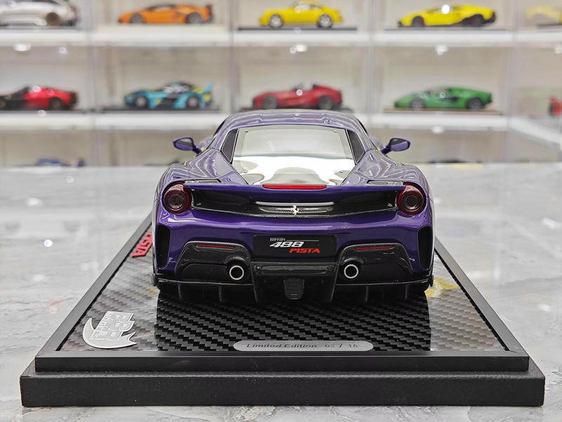 BBR 1:18 Ferrari 488 Pista Spider Hardtop Resin Model
