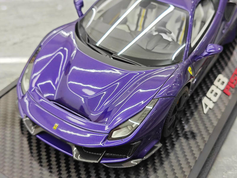 BBR 1:18 Ferrari 488 Pista Spider Hardtop Resin Model