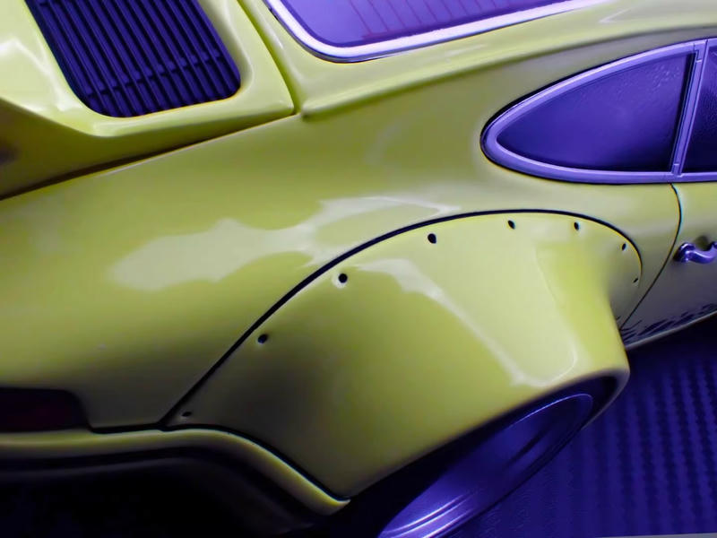 Ignition‑Model 1:18 Porsche 911 964 RWB Backdate (Yellow)