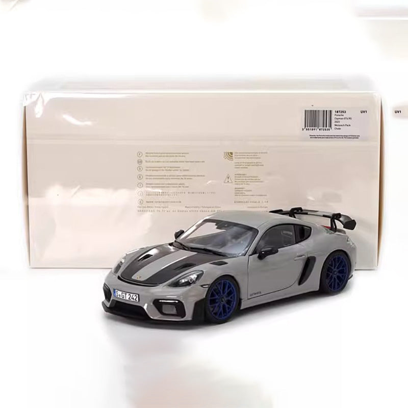 NOREV 1:18 2023 Porsche Cayman GT4 RS Diecast Alloy Model Car – YX