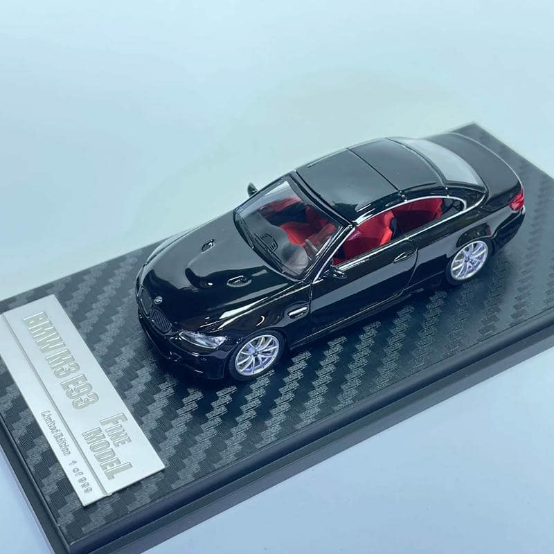 FINE MODEL 1:64 BMW M3 E93 Convertible Diecast Model Car – Alloy Open-Top Collectible
