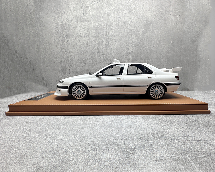 Fahrzeugkunst Peugeot 406 Taxi Harz Auto Modell Sammlung 1 18 Taxi Express