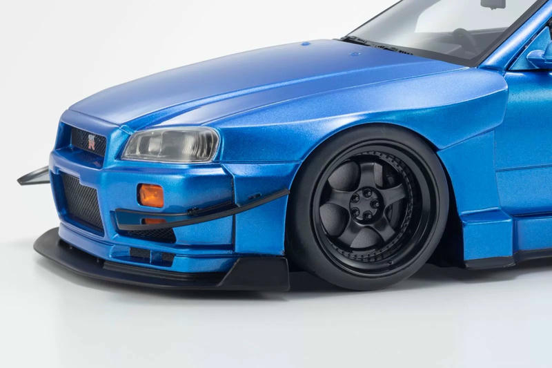 Kyosho 1:18 Nissan Skyline GT-R R34 Resin Model Car