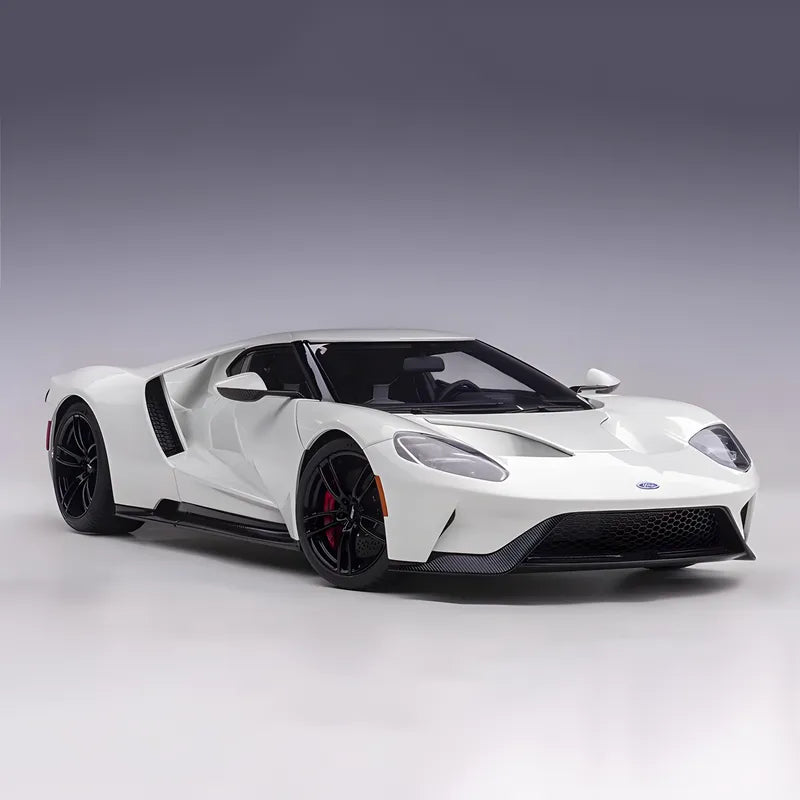 Autoart 1/18 Ford GT 2017 White Diecast car model Collectible Car Models
