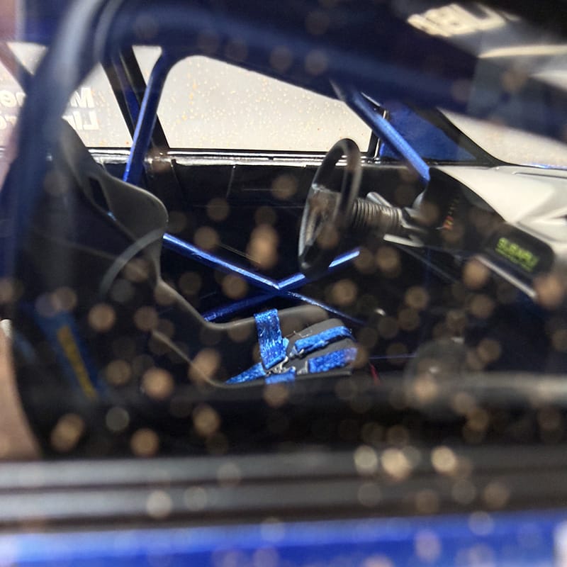 1:18 Subaru Impreza STI WRC 2002 Monte Carlo Rally Resin Model Car