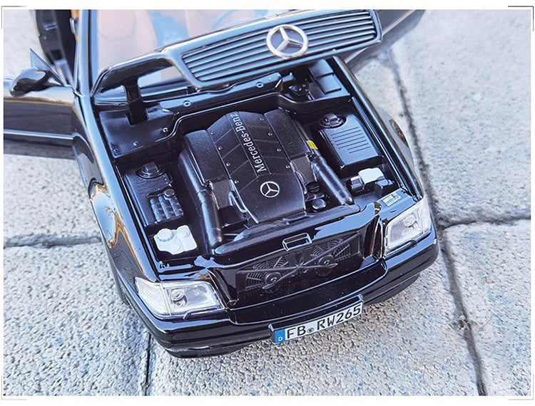 NOREV 1:18 1999 SL Cabrio R129 SL500 Vintage Legierung Auto Modell Auto Modell