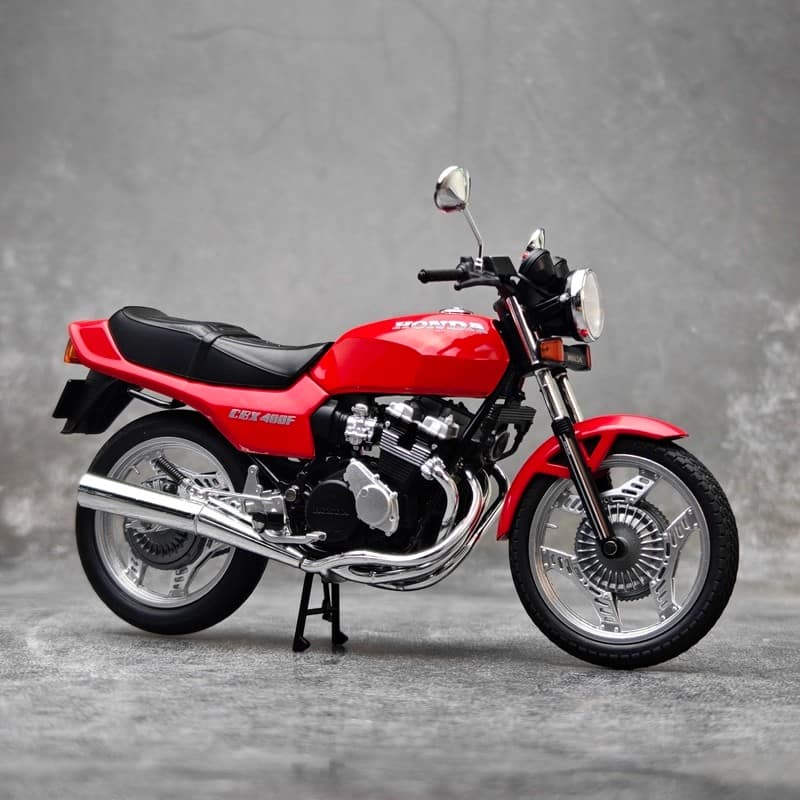 AOSHIMA 1:12 Honda CBX 400F Alloy Motorcycle Scale Model