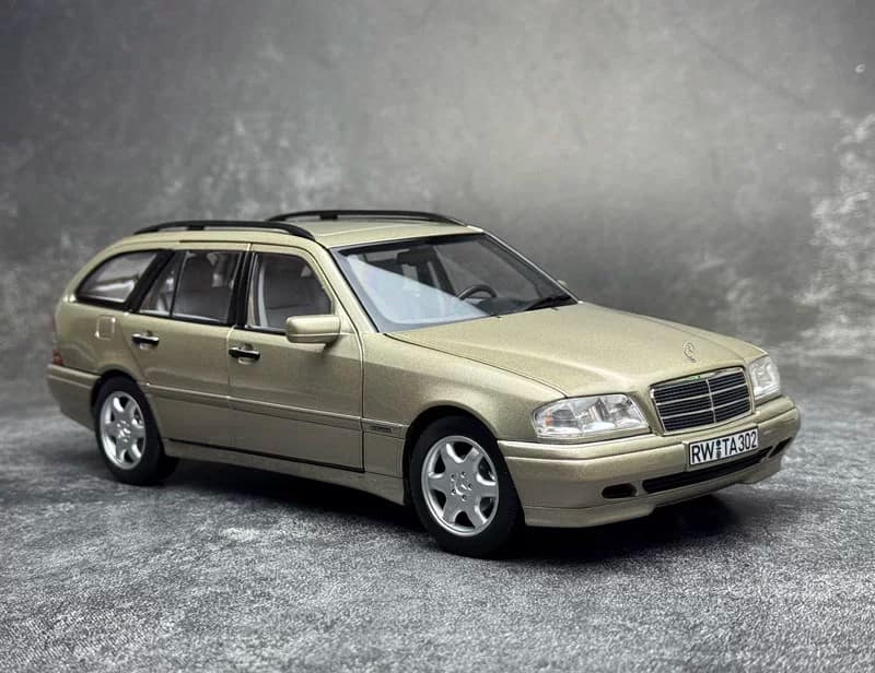 NOREV 1:18 Mercedes-Benz C-Class T-Model W202 Diecast Model Car – Classic C-Class Estate Collector