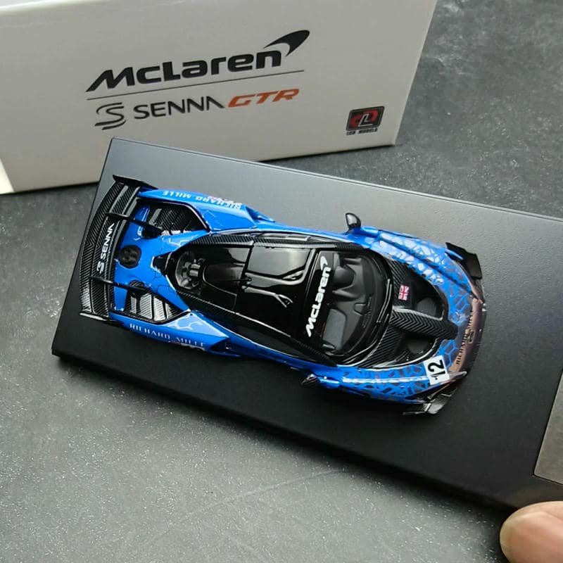 LCD Models 1:64 McLaren Senna GTR Diecast Model Car – Alloy Hypercar Collectible