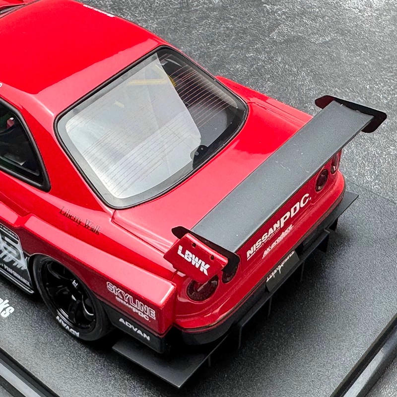 GT Spirit 1:18 Nissan Skyline GT-R R34 Super Silhouette LBWK Resin Model