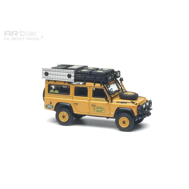 AR Box 1:64 Land Rover Defender 110 Camel Trophy 1993 Sabah–Malaysia Support Vehicle Diecast Model