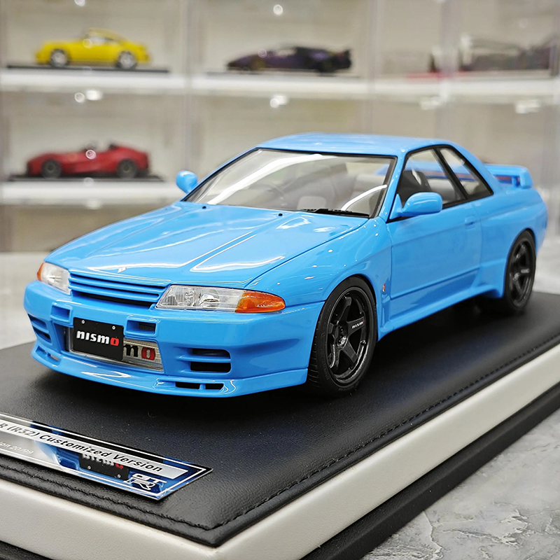 Motorhelix 1:18 Nissan Skyline GT-R R32 Customized Resin Model – JDM