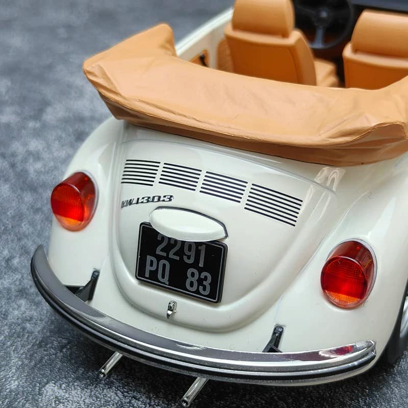 NOREV 1:18 Volkswagen Beetle 1303 Cabriolet Diecast Model – Classic VW Bug