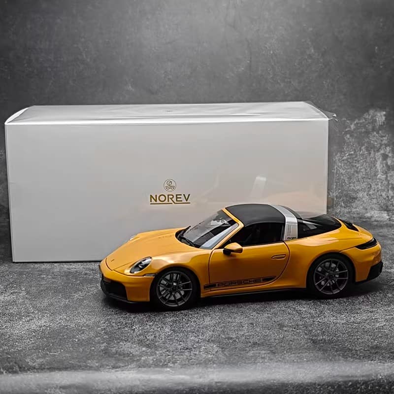 NOREV 1:18 Porsche 911 Targa 2024 Diecast Model – YX car model