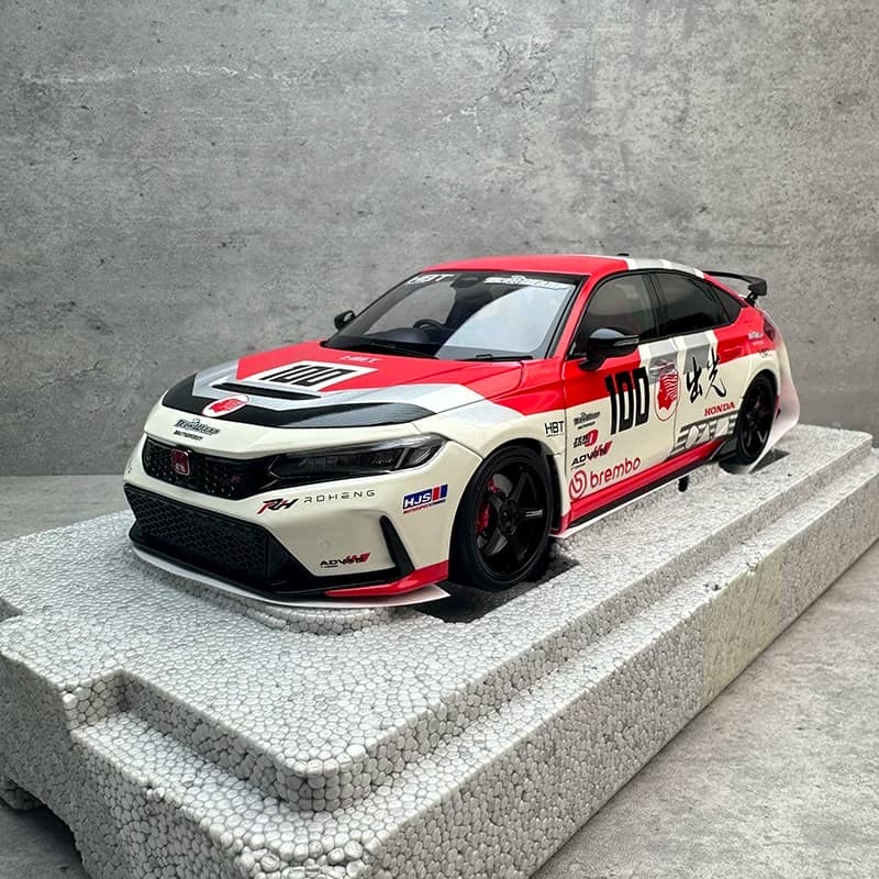 MotorHelix MH 1:18 Honda Civic Type R FL5 Diecast Model