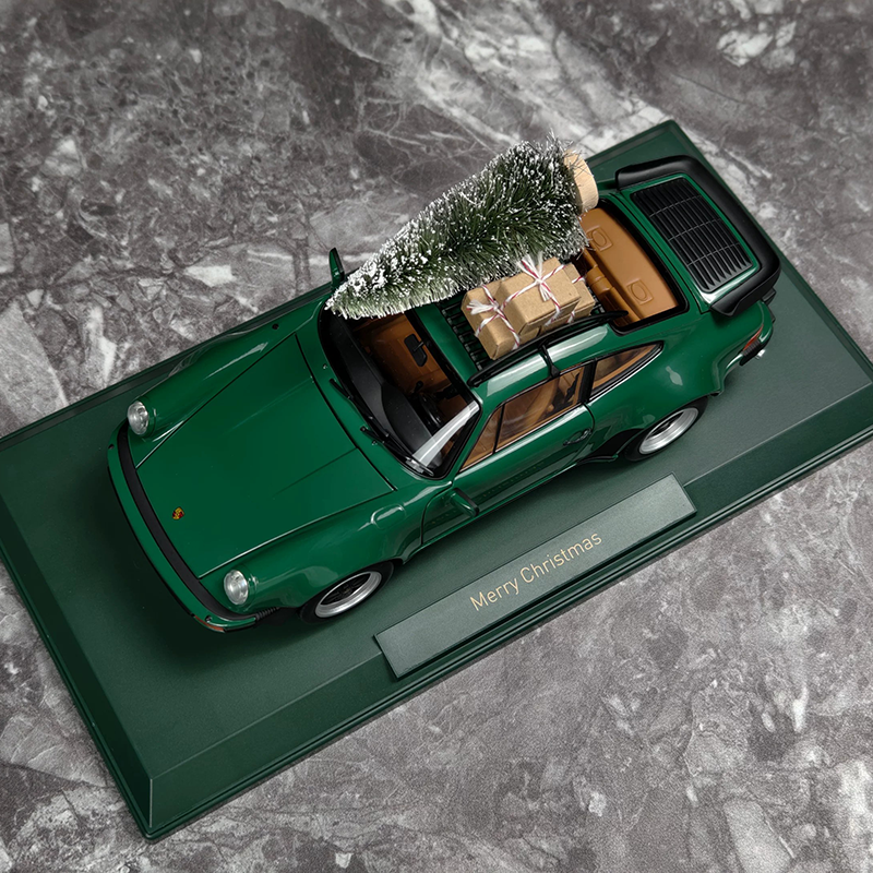 NOREV 1:18 Christmas Edition Volkswagen Beetle, Porsche 911 &amp; Fiat 500 Diecast Model Cars