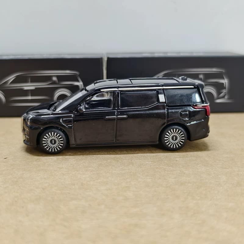 Original 1:64 ZEEKR 009 Electric MPV Diecast Model