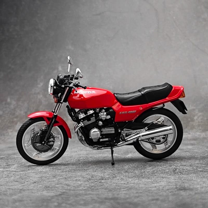 AOSHIMA 1:12 Honda CBX 400F Alloy Motorcycle Scale Model – YX car