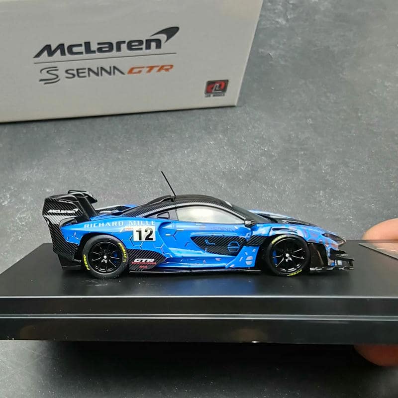 LCD Models 1:64 McLaren Senna GTR Diecast Model Car – Alloy Hypercar Collectible