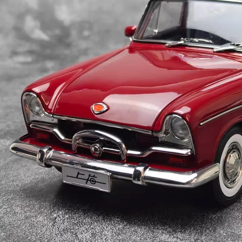 Original Factory 1:18 Shanghai SH760 Classic Vintage Sedan Diecast