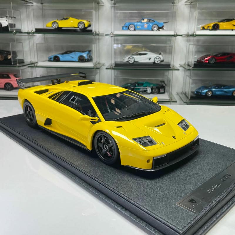 GL MODELS 1:12 Lamborghini Diablo GTR Resin Model – Magnetic Rear Wing