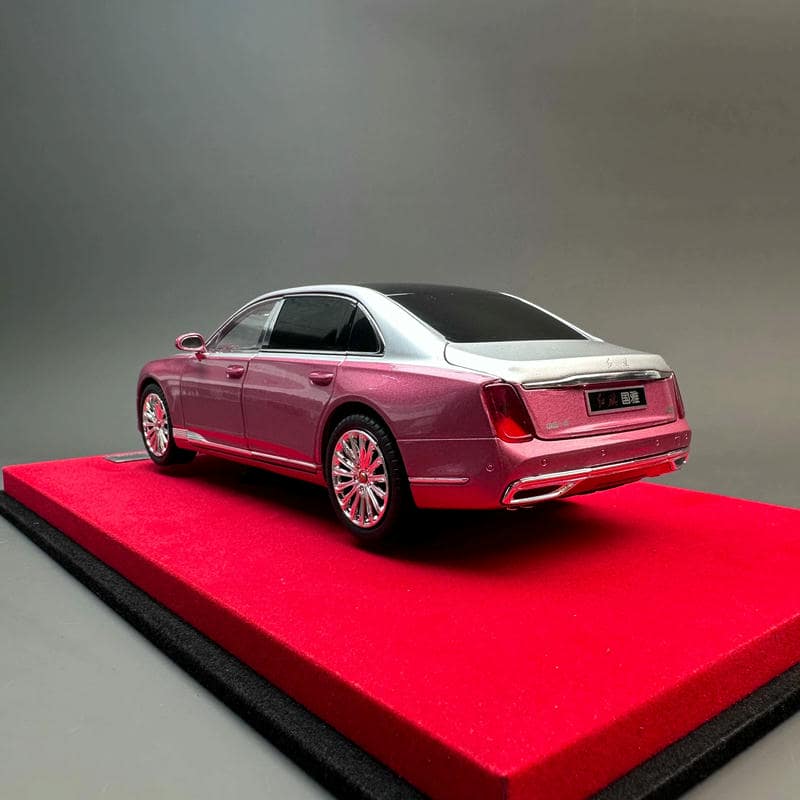 Hongqi Guoya 1:24 Diecast Model – FAW Golden Sunflower Luxury Sedan Collector Edition