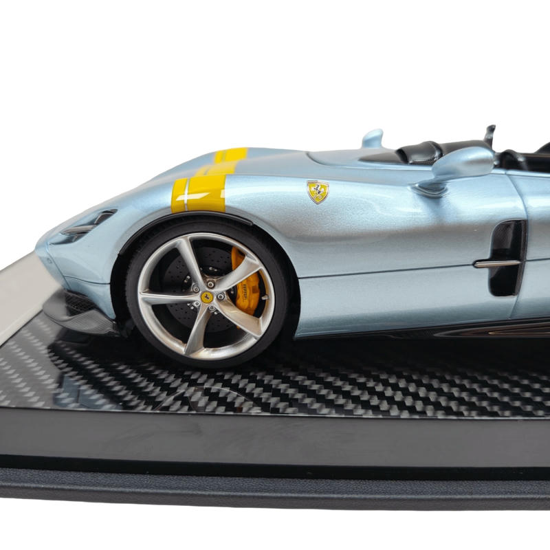 【carmen】PLANK MONZA イタリア 黄緑/水色ペア CE 1:18 Ferrari Monza SP2 Resin Model Car – Multi-Color Limited