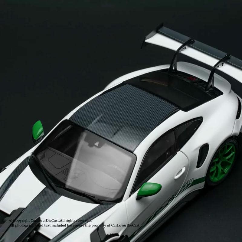 MINICHAMPS 1:18 Porsche 911 GT3 RS Diecast Model Car – Full Opening Limited Edition Collector