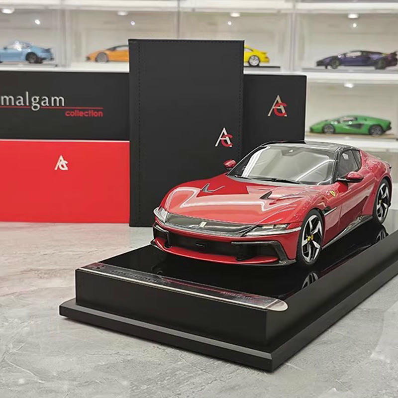Amalgam 1:18 Ferrari 12Cilindri Coupe Resin Model – Metallic Red